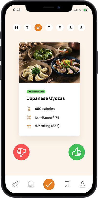 iphone app preferences selection screen image