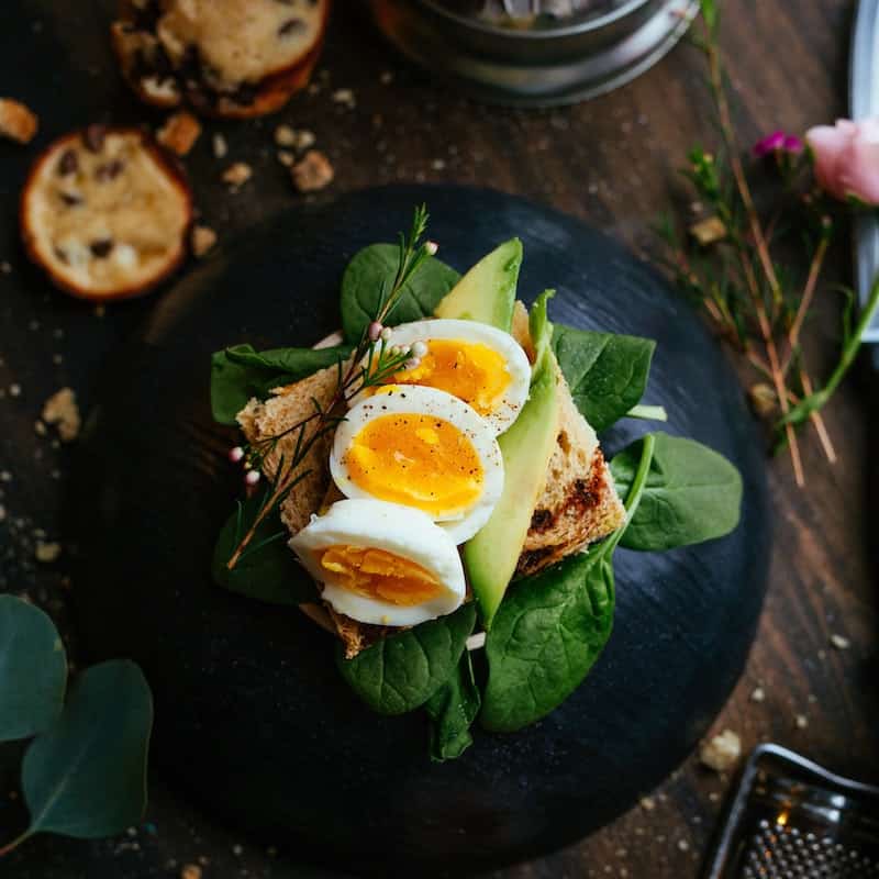 Image of beautifully arranged food